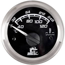 Указатель температуры воды 40-120 градусов черный (10252214)